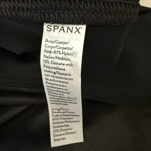 Spanx SPANXshape™ Faux Leather Leggings - Picture 6 of 8